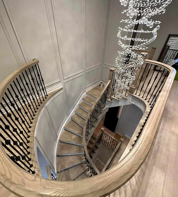 Railing and staircase